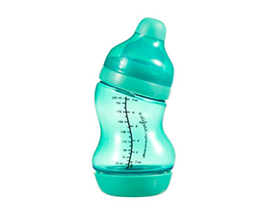 S-babyfles - Wide - 200 ml - Groen